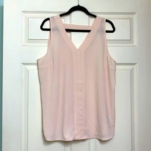 Maurices pink flowy sleeveless top.